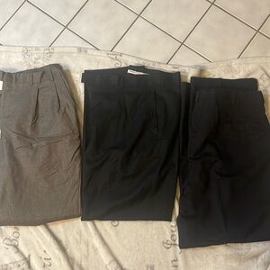 Lot of 3 men’s dress pants size 38/32